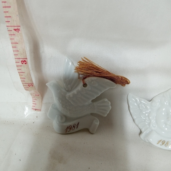 1980,1981,1982,AND 1983 Christmas ornaments. - Picture 4 of 9